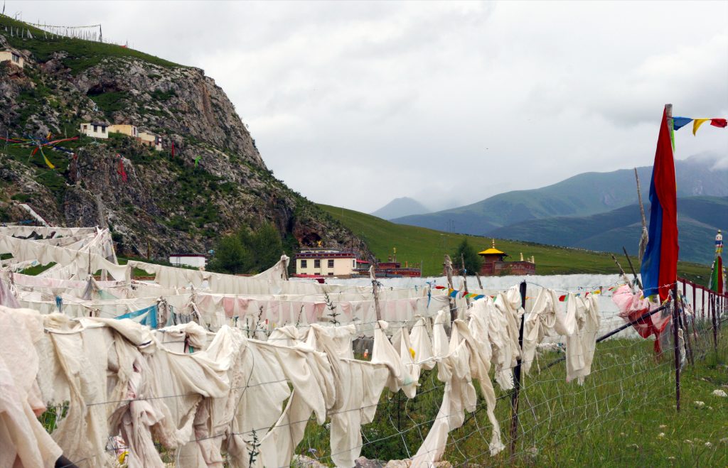 Zhira Gompa Prayer Flags