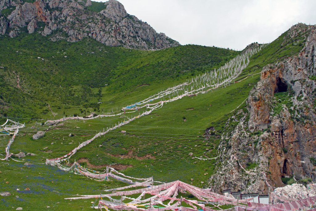 Path to Sky Burial site