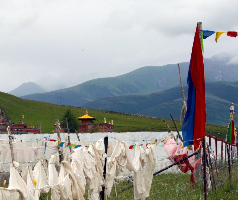 Zhira Gompa Sky Burial