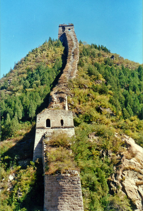 Huanghua Cheng 黄花城 Walking the Wild Wall: 2001