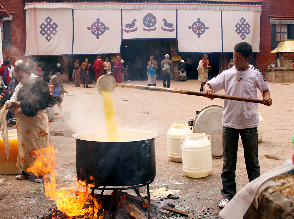 Ramoche Temple Candle Making