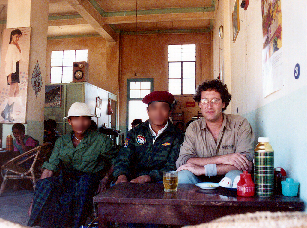 Kachin Rebel Commanders in the Sweet Cafe Ruili 1991