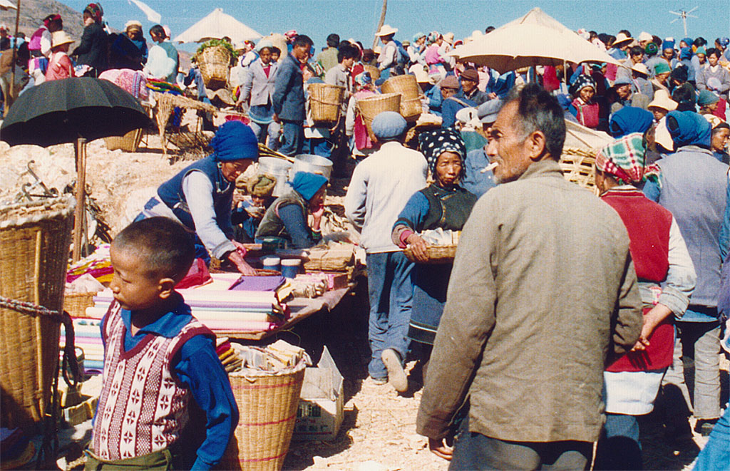 Rural Market Yunnan 1991