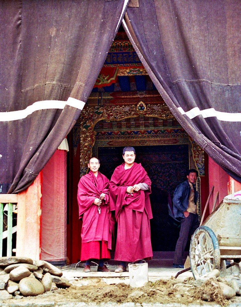 tibetan monks tongren