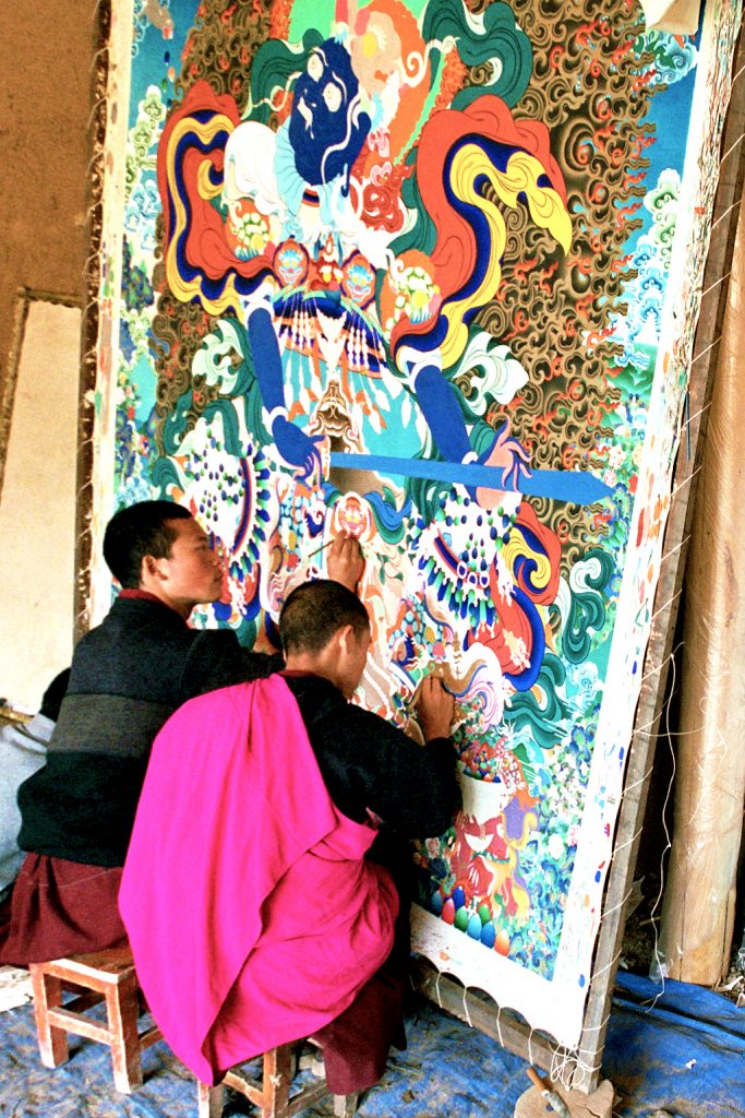 The Thangka Painters of Tongren 同仁 Qinghai Province 青海省