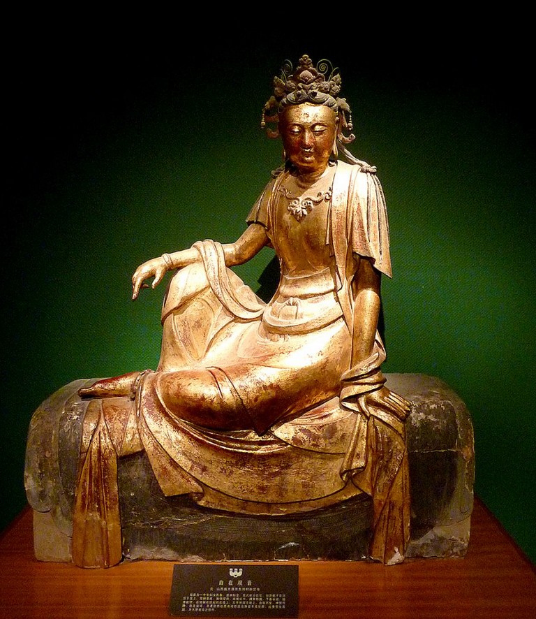 gold statue Shanxi Museum: 山西博物院; Shanxi Bówùyuàn: Taiyuan