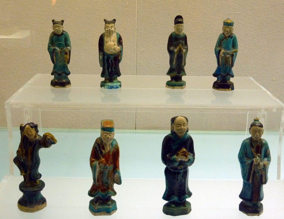 tang dynasty figurines Shanxi Museum: 山西博物院; Shanxi Bówùyuàn: Taiyuan