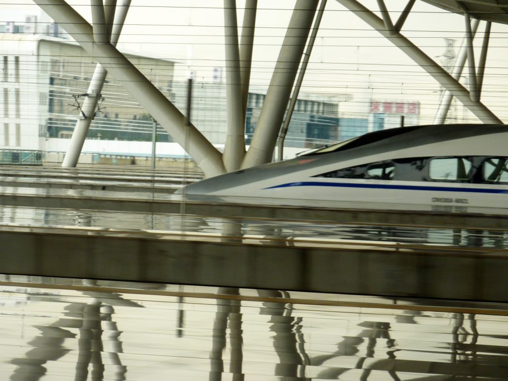 Chinese high speed trains