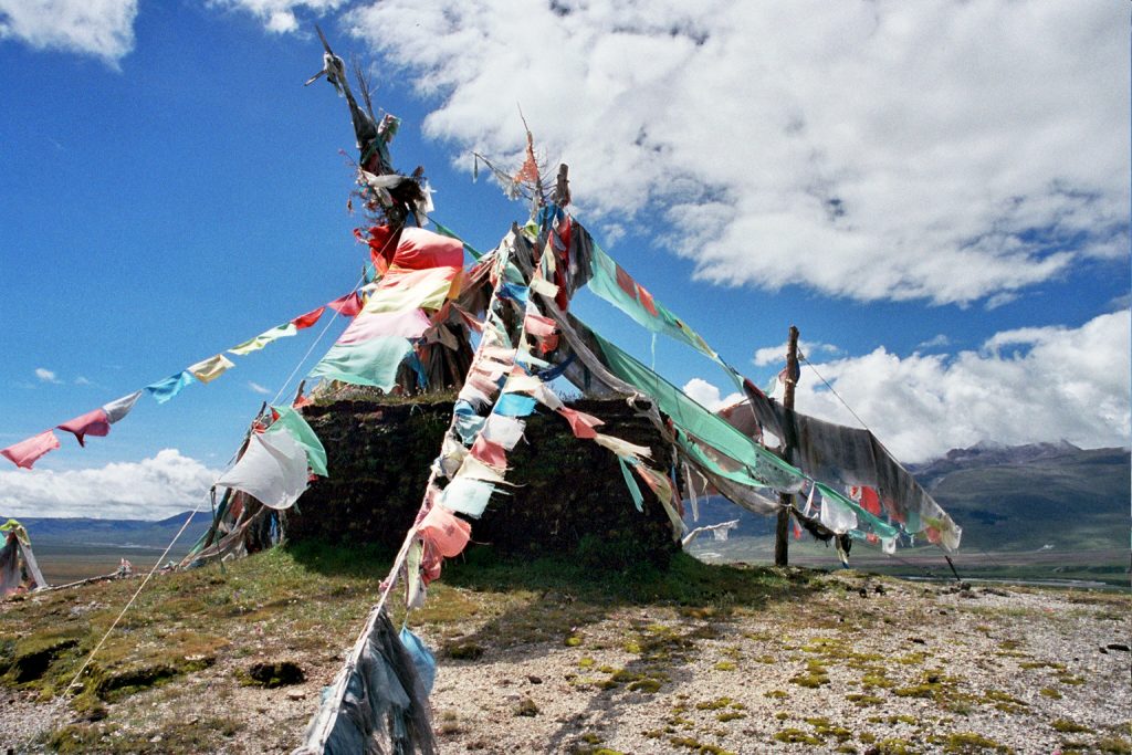 Sky Burial Site Litang