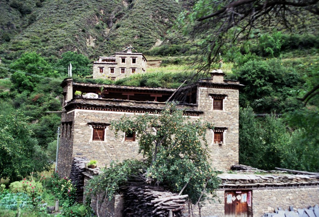 Litang China's Wild West Tibetan houses