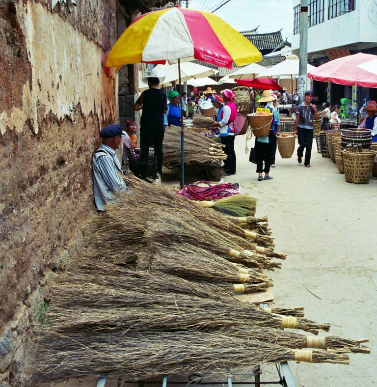 Broom Sellers A trip to Wase Market