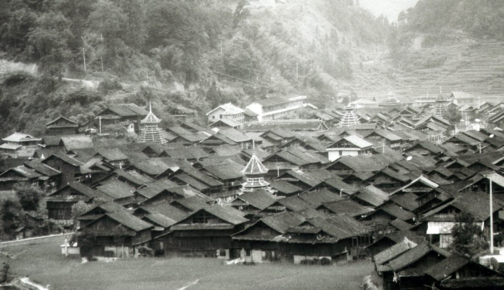 Zhaoxing: The Ultimate Dong Village in black and white