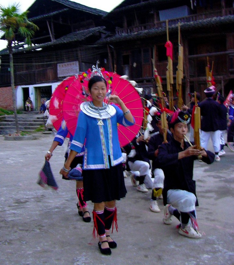 Dong Dancers at Chenyang